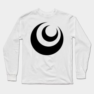 Twin crescent moon Long Sleeve T-Shirt